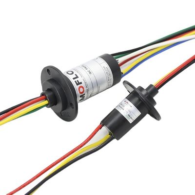 kwaliteit  Large Electrical Swivel Current Slip Ring With 3 Circuits 30 A Power Transfer OD 22 Mm For Electrical Devices MW1330 fabriek